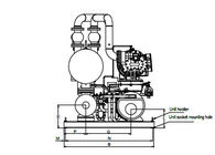 High Efficiency Industrial Water Cooled Screw Chiller 873.8KW With Centralized Control system