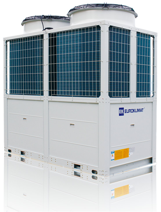 150KW EVI Air Cooled Scroll Chiller With Plate Heat Exchanger