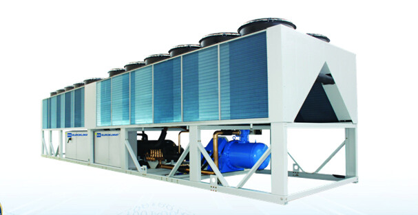 Industrial R134a 437.1kw Air Cooled Screw Chiller