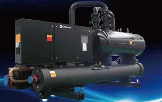 High Efficiency Industrial Water Cooled Screw Chiller 873.8KW With Centralized Control system