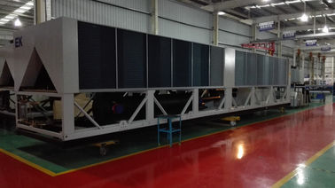 400 Tons Dual - Screw Air Cool Chiller Semi Hermelic Chiller Air Cooled