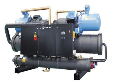 High Efficiency PID Control Shell Tube Water Cooled Screw Chiller 3770x1200x1490